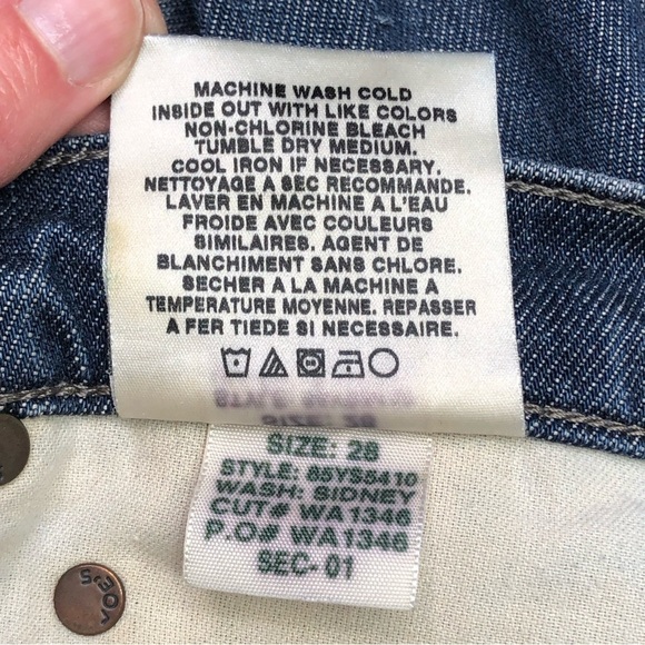 Joe's Jeans Socialite Sidney Wash bootcut denim jeans mid rise size 28 - Picture 6 of 8